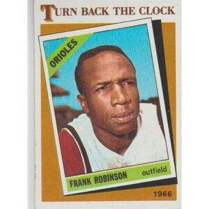 Frank Robinson 1989 Topps - Turn Back the Clock #404